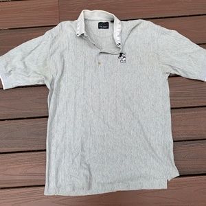 Rare Mickey Mouse Golf Thick Sweatshirt Polo